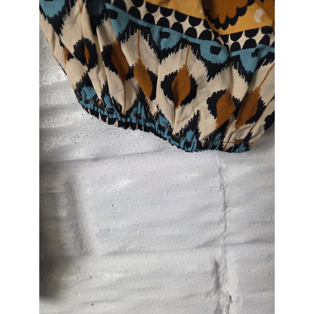 Women's size 3X LIVERPOOL top Southwest print blouse Button up long sleeve NWT - Picture 5 of 9